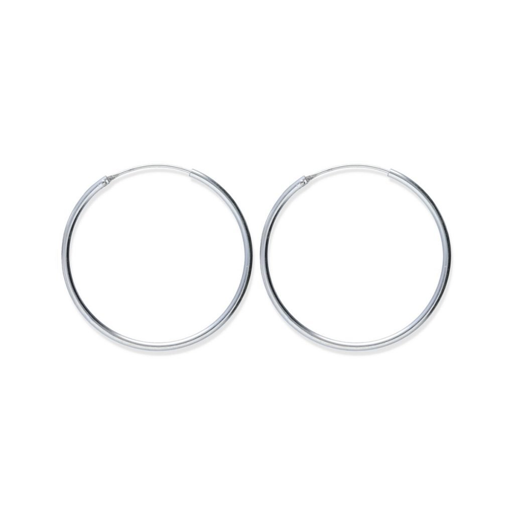 Pendientes aro de plata de ley 925