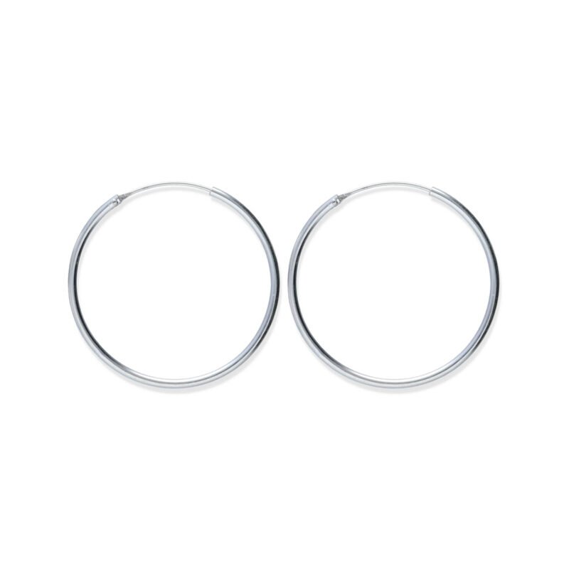 Pendientes aro de plata de ley 925