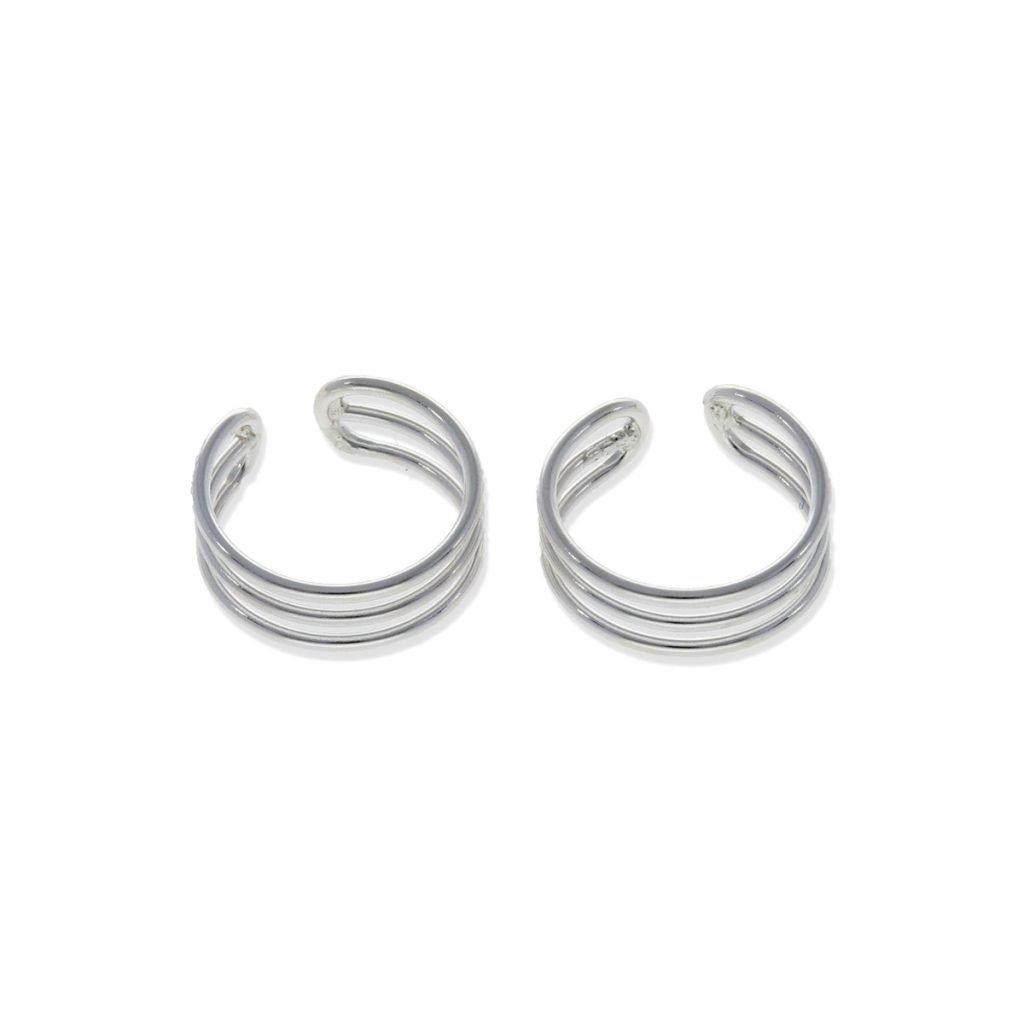 Pendientes plata de ley 925 para cartílago de 11,3mm.