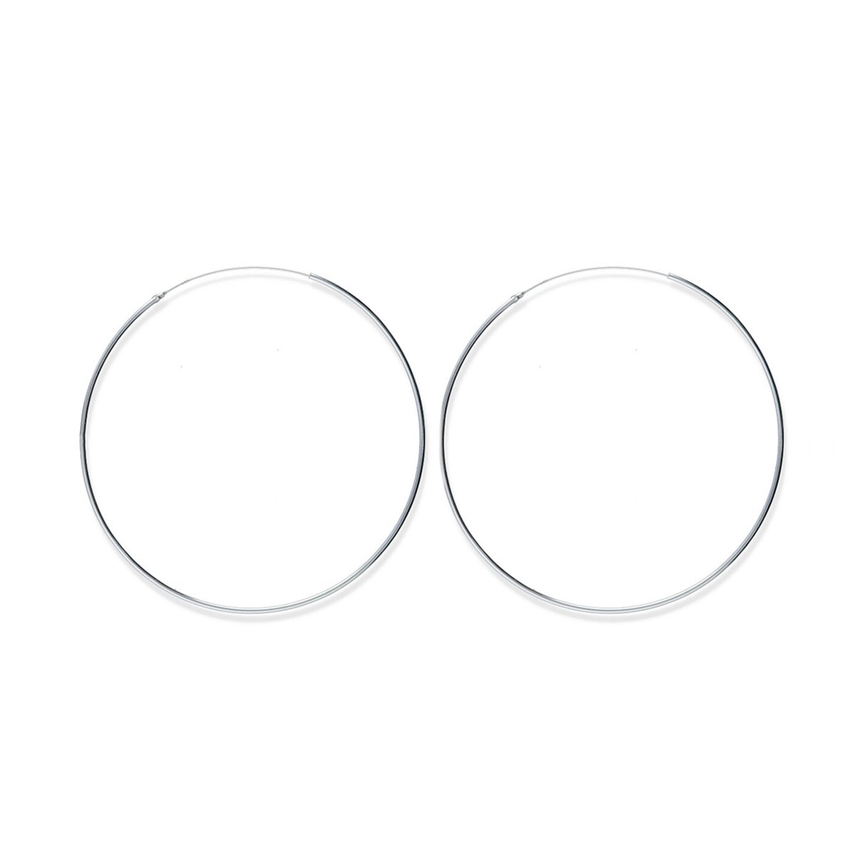 Pendientes aro de plata de ley 925 Pendientes aro de plata de ley 925