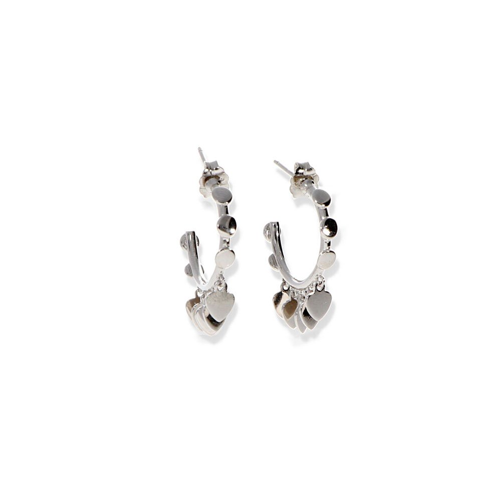 pendientes aro con colgante pendientes aro con colgante