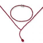 Conjunto de piedra preciosa