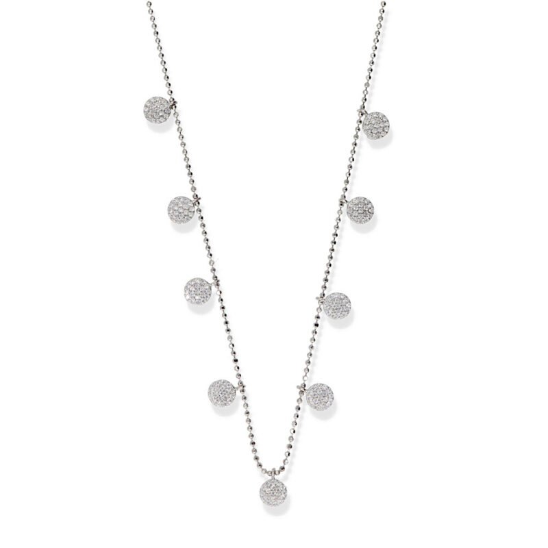 gargantilla plata chapitas