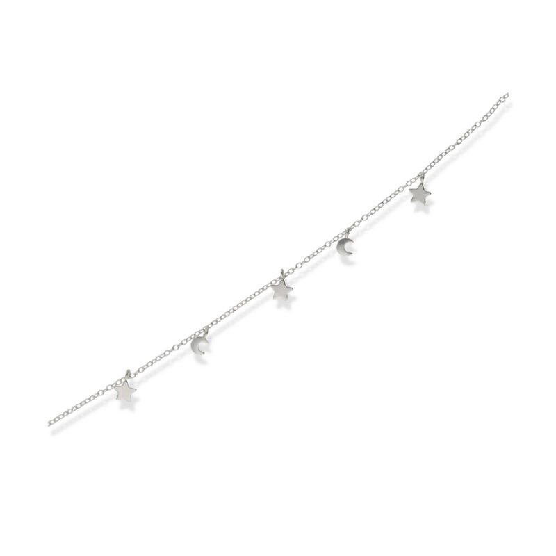 pulsera estrella y luna