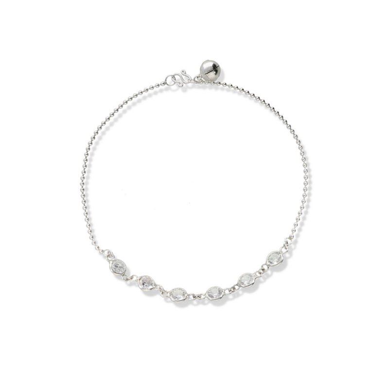 tobillera circonitas