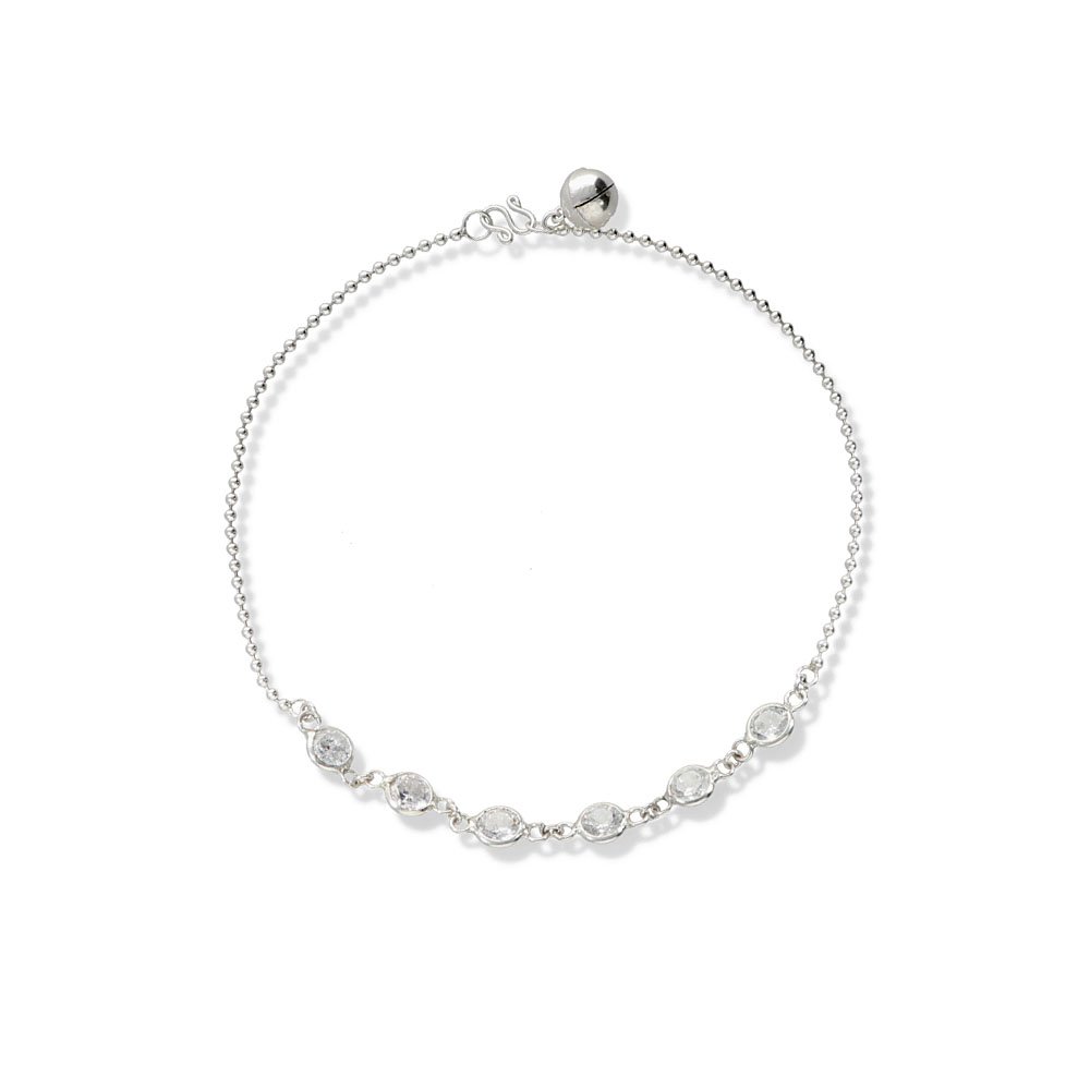 tobillera circonitas