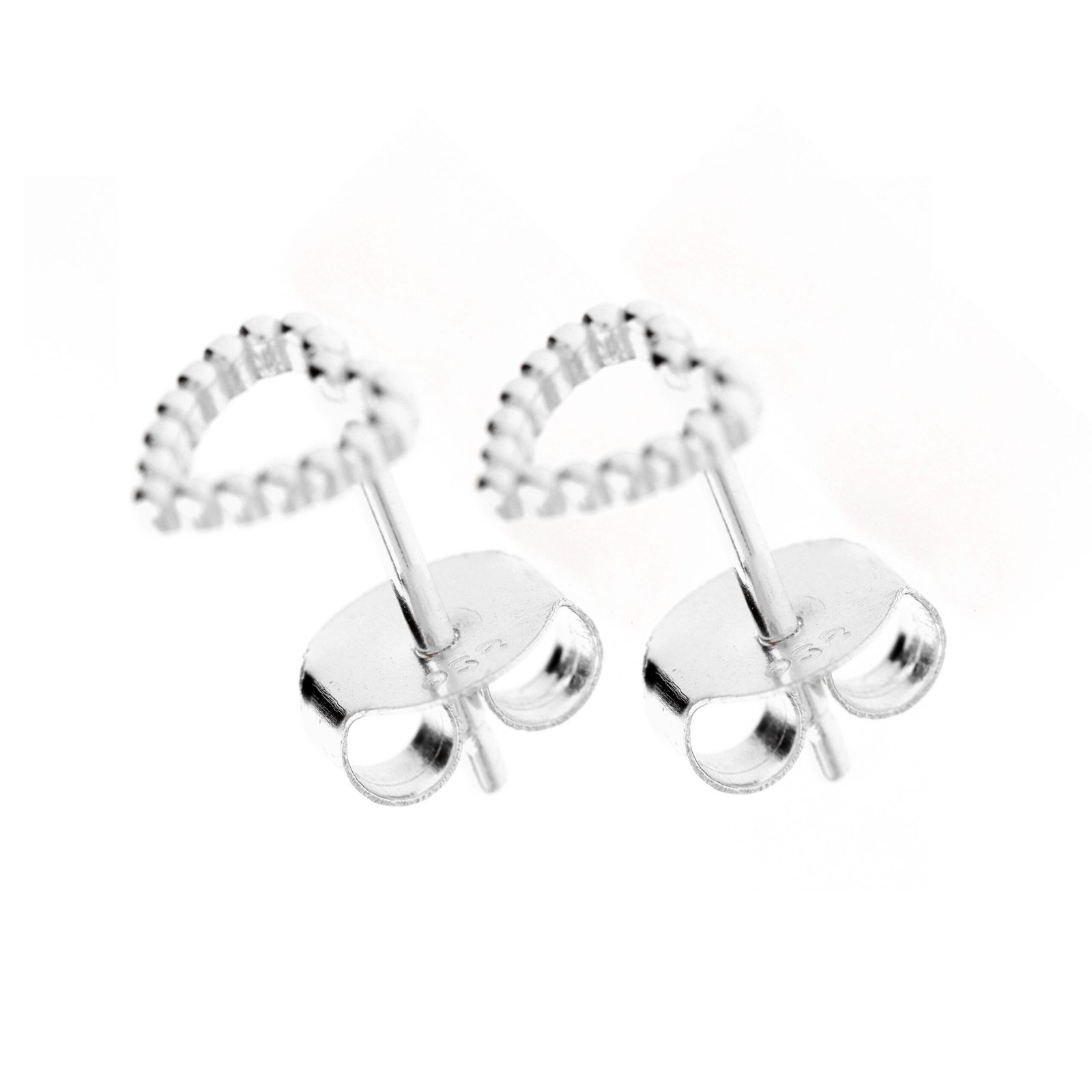 c71 pendiente plata corazon de bolitas 02